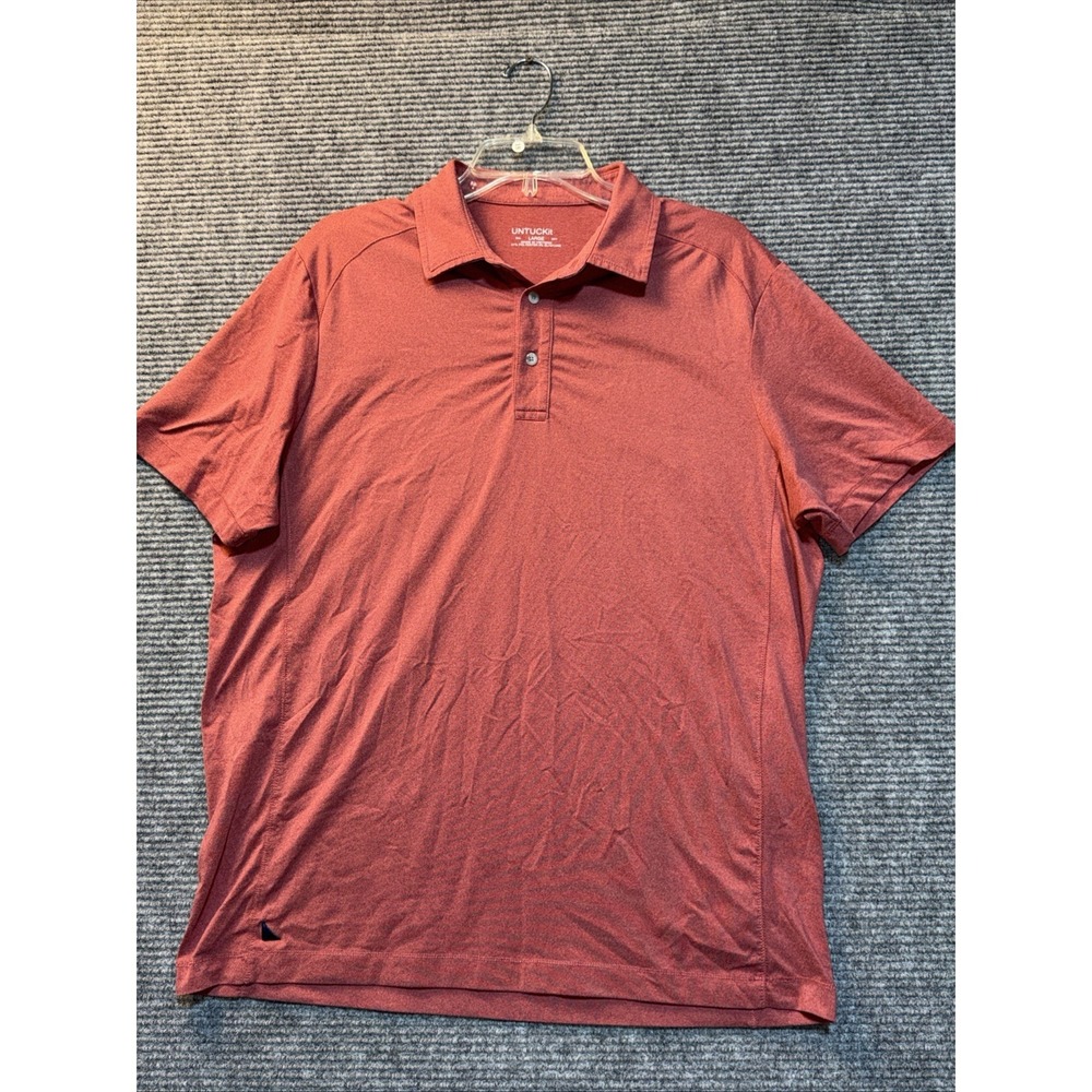 Nike Tiger Woods Collection SUNDAY RED S/S Golf Polo Shirt (Men's XL)